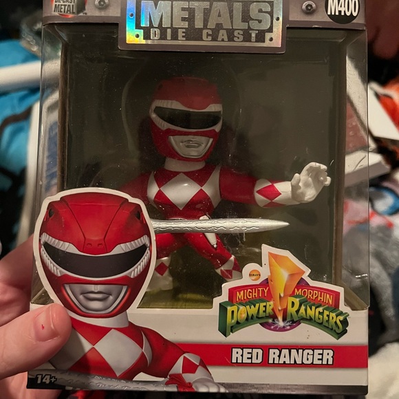 Power Ranger Red Ranger Die-Cast Figure - Picture 1 of 2